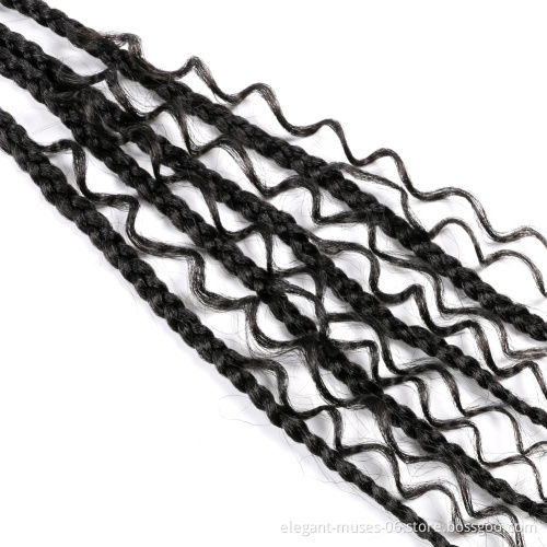 new popular freetress crochet hair braids attachment ombre color expression braiding hair synthetic hair extension